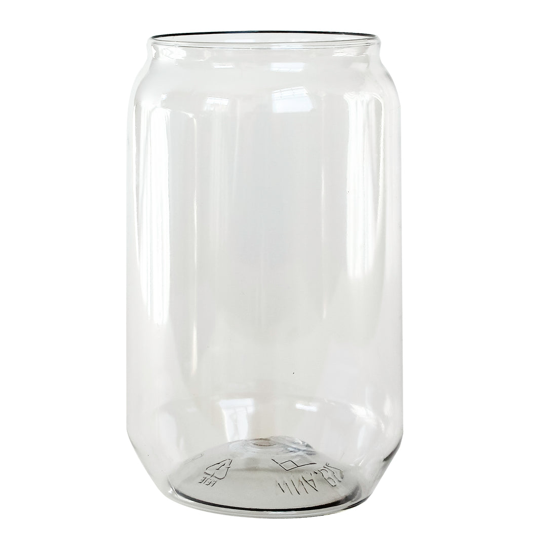 Clear Disposable Beer Can