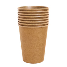 Load image into Gallery viewer, Natural Kraft Paper Cups
