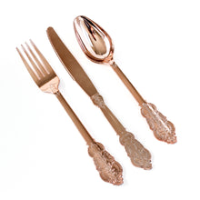 Load image into Gallery viewer, Rose Gold Fancy Utensils